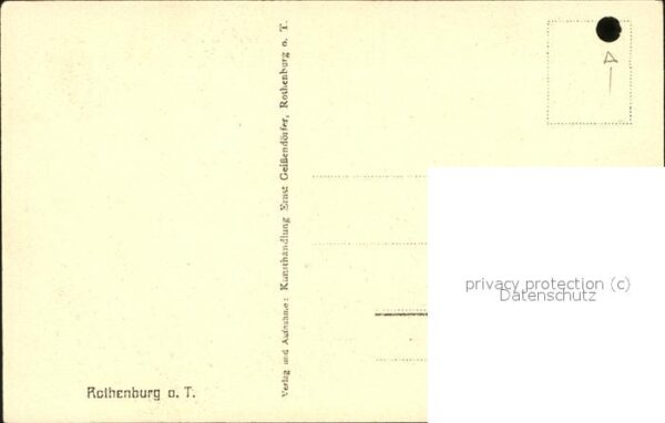 Rothenburg Tauber Rödertor – Bild 2