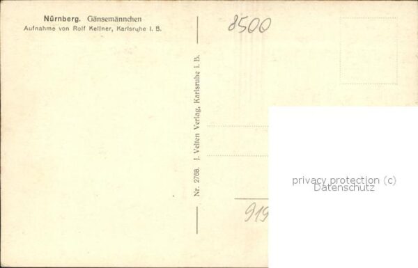 Nuernberg Gänsemännchen Denkmal – Bild 2