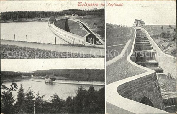 Vogtland Region Talsperre