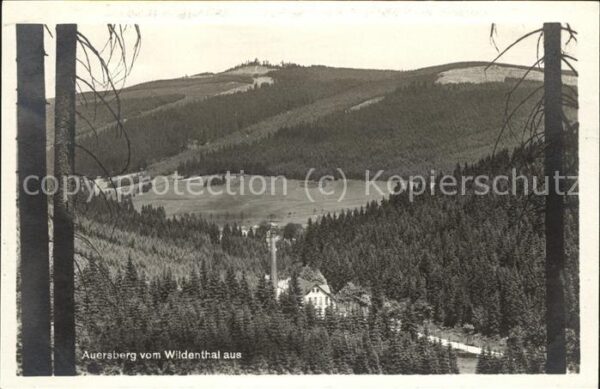 Auersberg Wildenthal Luftbild