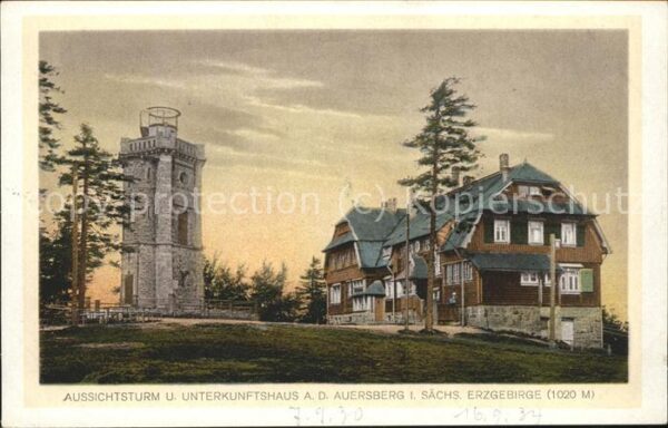 Auersbergsreut Aussichtsturm Unterkunftshaus