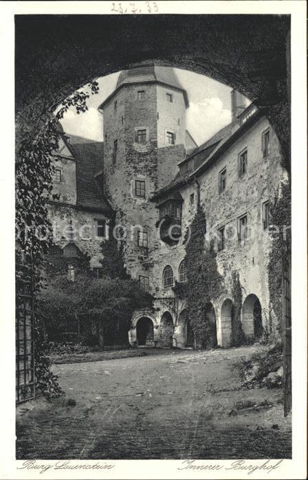 Lauenstein Oberfranken Innere Burghof