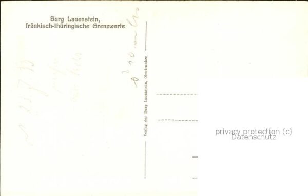 Lauenstein Oberfranken Innere Burghof – Bild 2
