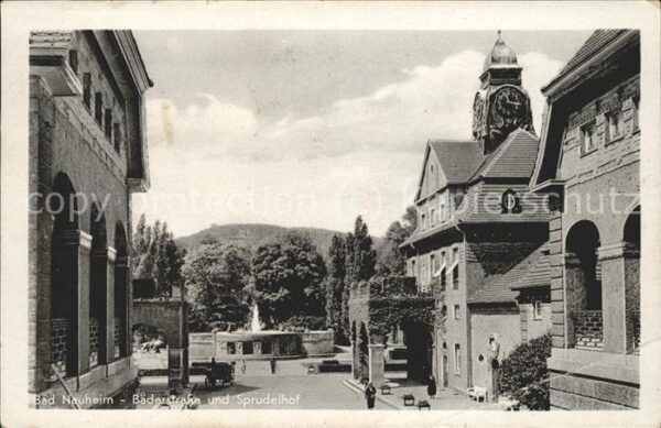 Bad Nauheim Bäderstrasse Sprudelhof