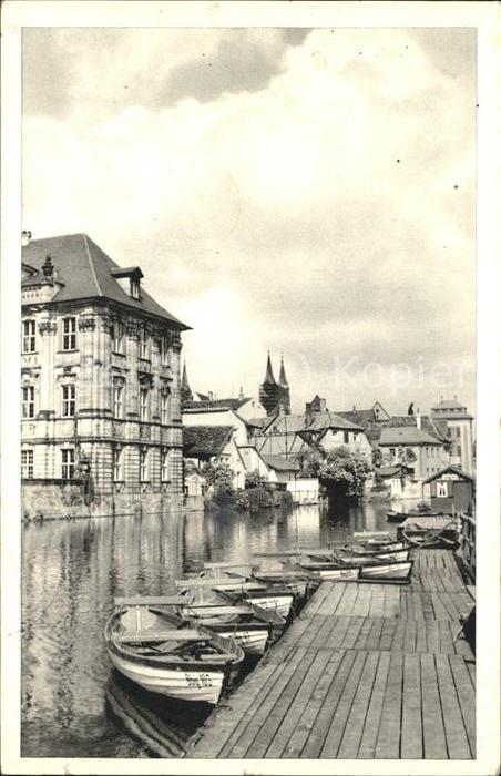 Bamberg Steg Boote