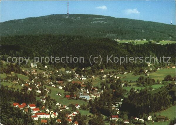 Warmensteinach Luftkurort im Fichtengebierge Fernsehtu