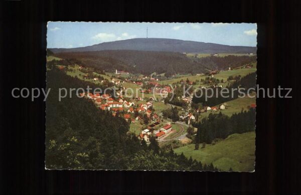 Warmensteinach Luftkurort im Fichtengebierge Ochsenkop