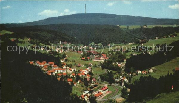 Warmensteinach Fichtengebierge Fernsehturm