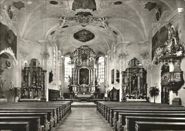 Hilpoltstein Mittelfranken Katholische Pfarrkirche Innen