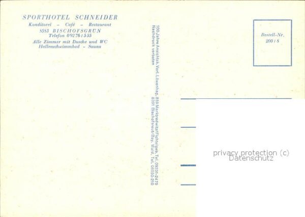 Bischofsgruen Sporthotel Schneider Fontal – Bild 2