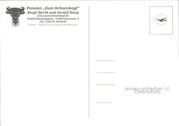 Bischofsgruen Pension zum Ochsenkopf – Bild 2