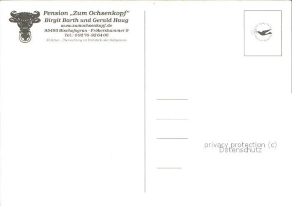 Bischofsgruen Pension zum Ochsenkopf – Bild 2