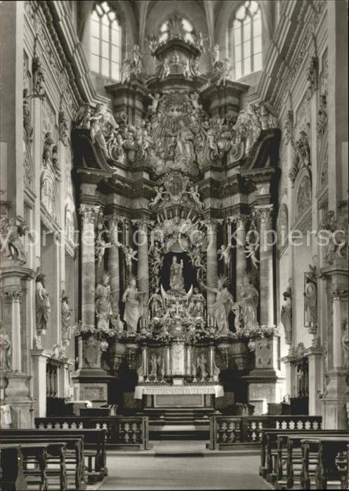 Bamberg Obere Pfarrkirche Hochaltar mit Gnadenb