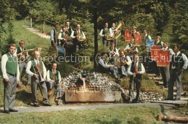 Staffelstein Blasmusiker Brunnen