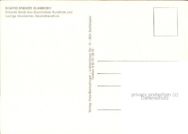 Staffelstein Blasmusikanten mit Pferden – Bild 2