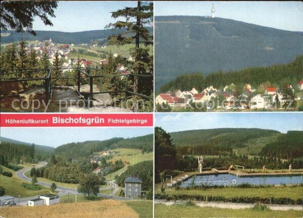 Bischofsgruen Höhenluftkurort Fichtelgebirge Schwimmb