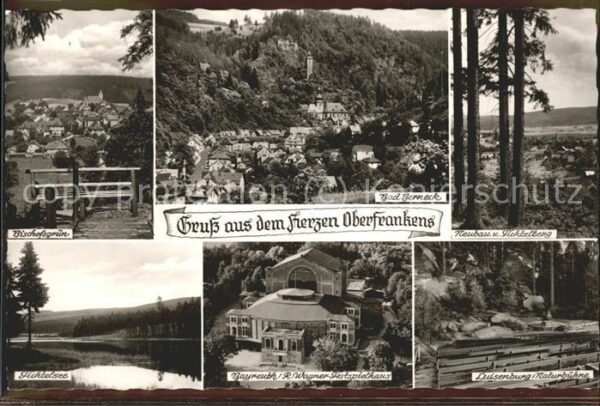 Bad Berneck Bischofsgrün Fichtelsee Luisenburg Natu