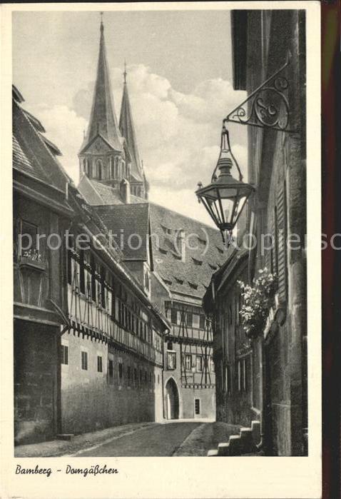 Bamberg Domgässchen Dom