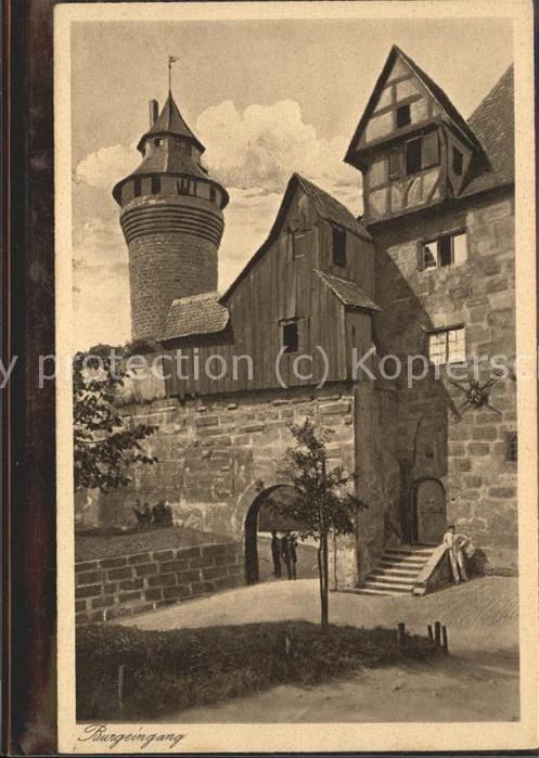 Nuernberg Burgeingang