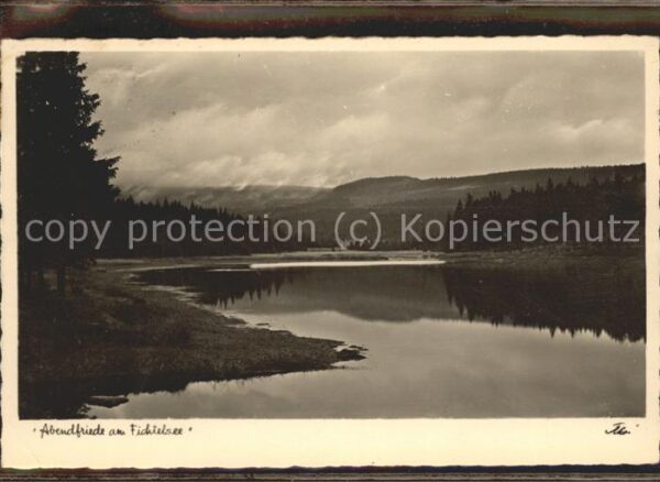 Fichtelgebirge Fichtelsee
