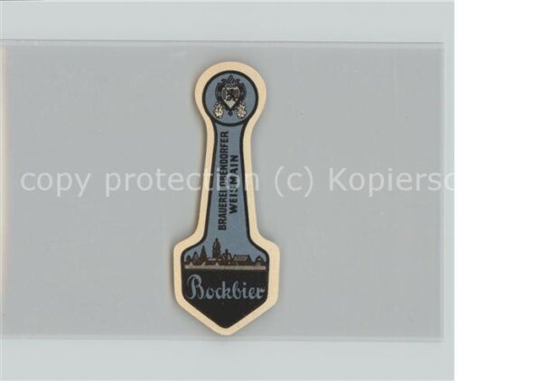 Weismain Brauerei Obendorfer Bockbier