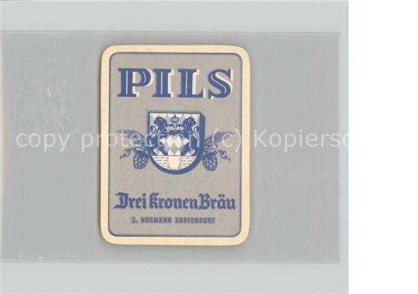 Zapfendorf Brauerei Drei Kronen Bräu Pils