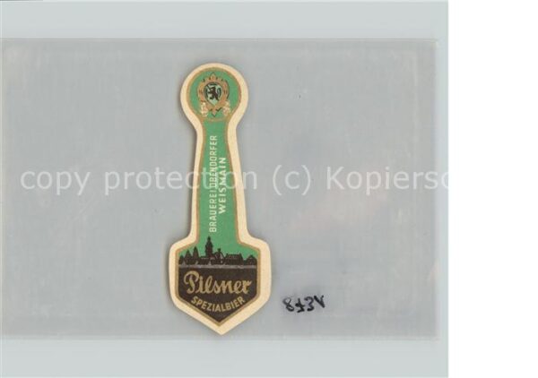 Weismain Brauerei Obendorfer Pilsner
