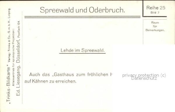 Lehde Ufer Boote Spreewald – Bild 2