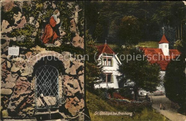 Freiburg Breisgau St. Ottilien Kirche Quelle