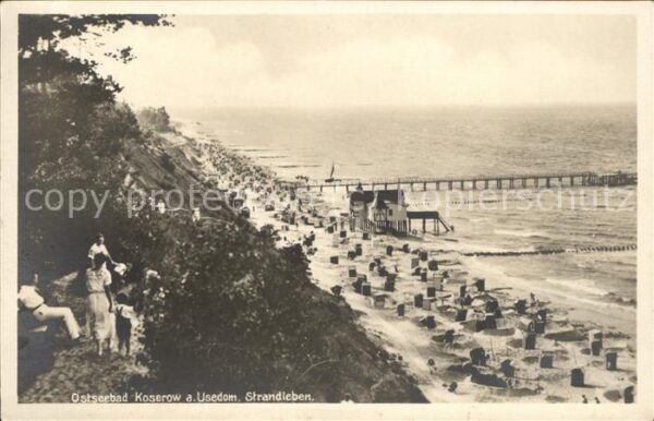 Usedom Ostseebad Strand Koserow