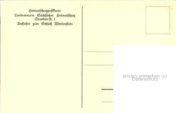 Dresden Auffahrt zum Schloss Meesenstein – Bild 2