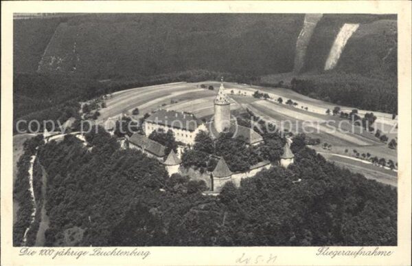 Thueringen Region Schloss Leuchtenburg