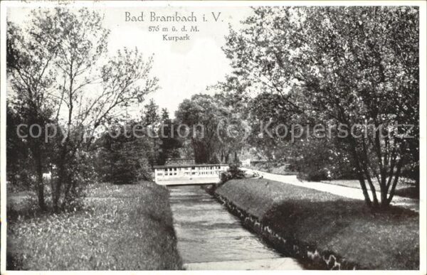 Bad Brambach Kurpark Brücke