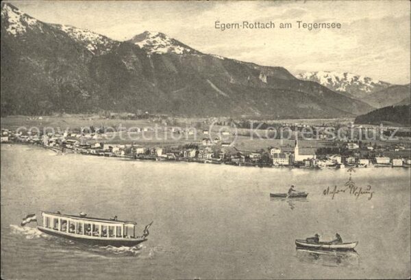 Tegernsee Egern-Rottach Boote