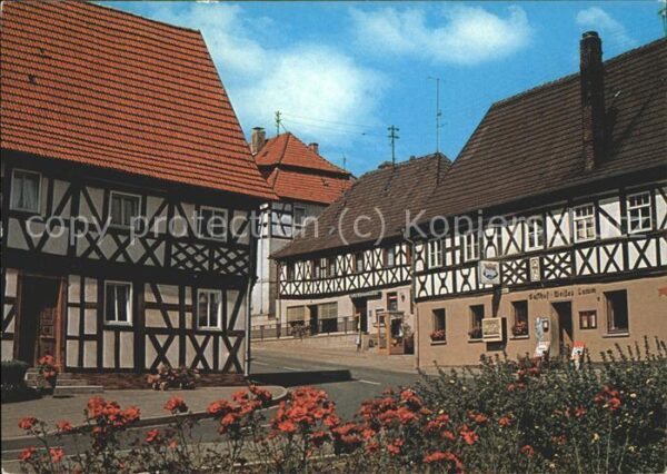 Rodach Coburg Fachwerkhaus Marktzeuln