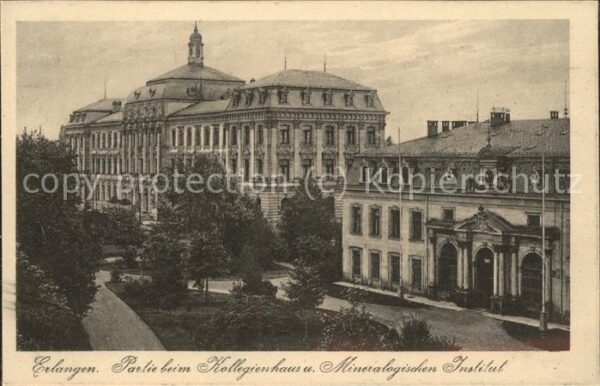 Erlangen Kollegienhaus Mineralogischen Institut