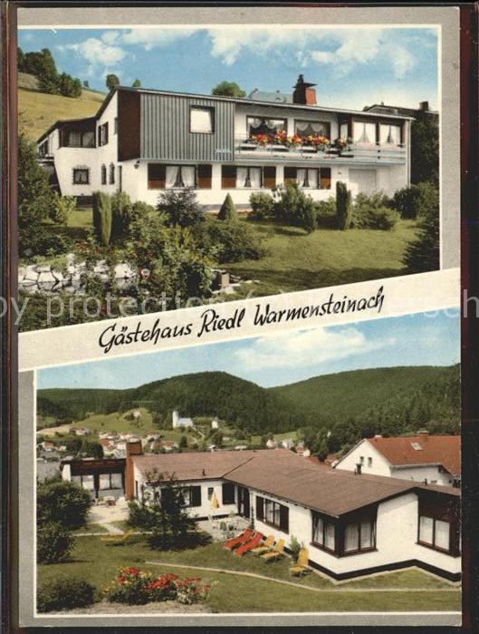 Warmensteinach Gasthaus Riedl Fichtelgebirge Luftkuror