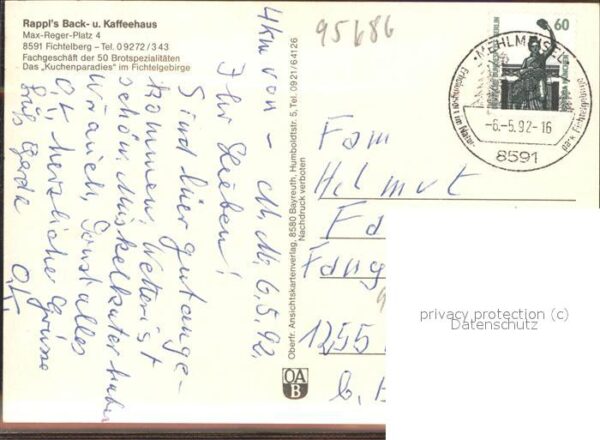 Fichtelgebirge Fichtelberg Back-Kaffeehaus  Rappls – Bild 2