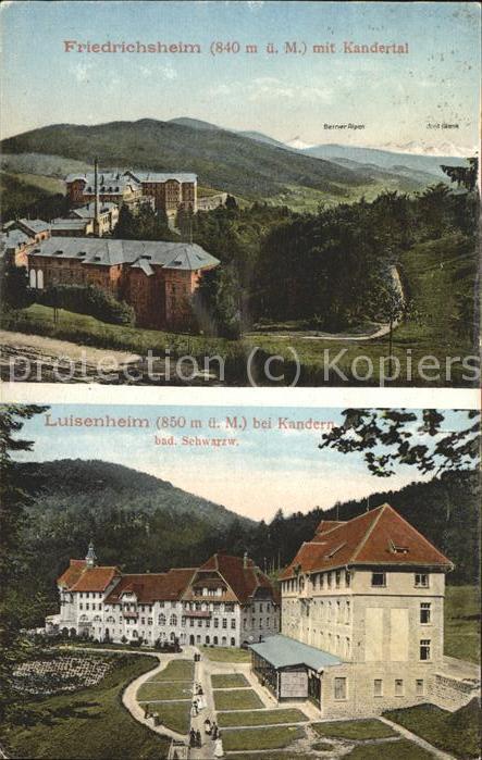 Friedrichsheim Rehaklinik Malsburg-Marze Kandertal Luisenheim