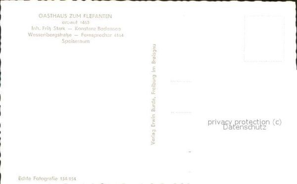 Konstanz Bodensee Gasthaus Zum Elefanten – Bild 2