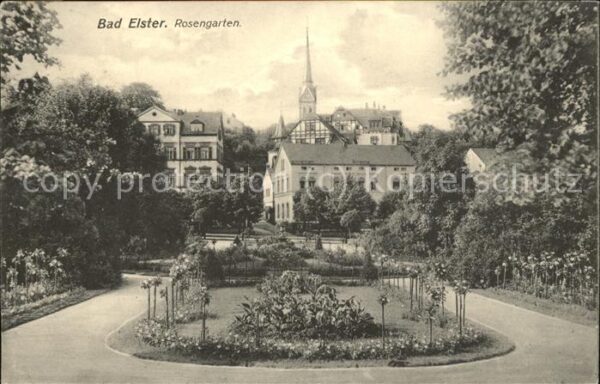 Bad Elster Rosengarten Park