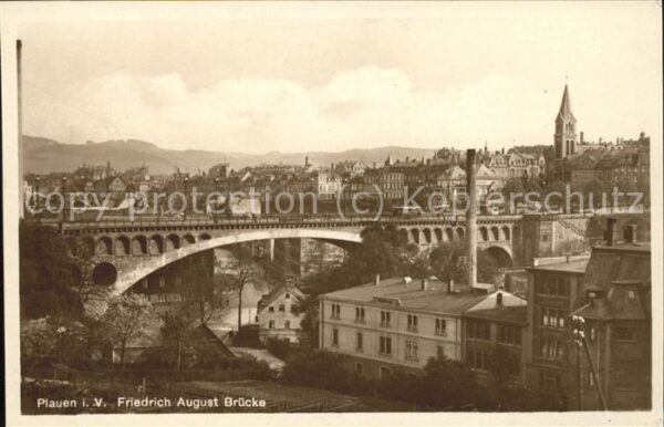 Plauen Vogtland Friedrich August Brücke