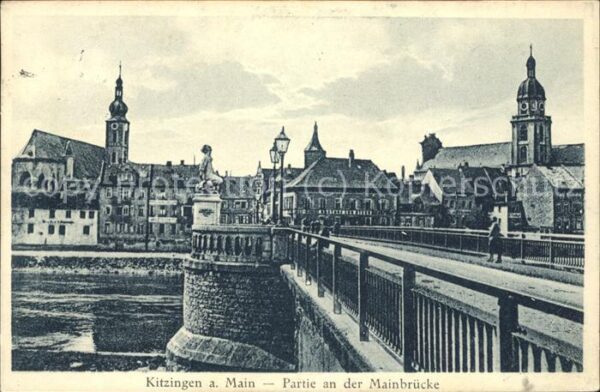 Kitzingen Main Mainbrücke