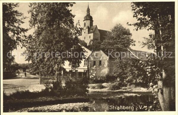 Vogtland Region Strassberg Kirche