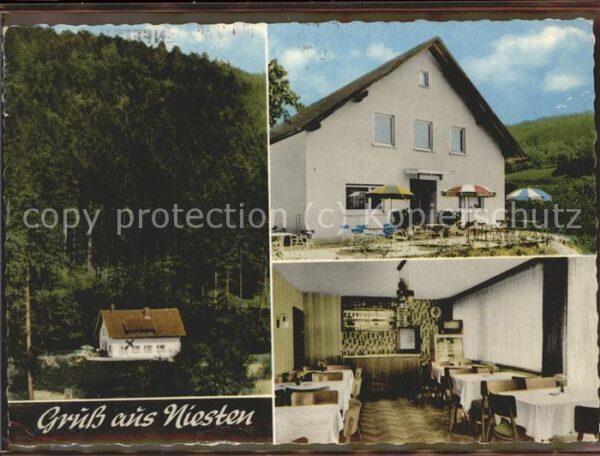 Lichtenfels Bayern Korbstadt Cafe Pension Waldeck
