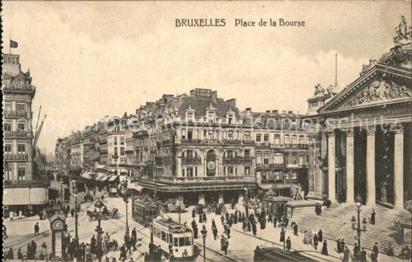 Bruxelles Bruessel Place de la Bourse