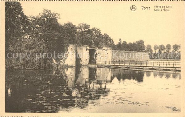 Ypern Ypres Porte de Lille