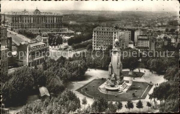 Madrid Spain Plaza de Espana