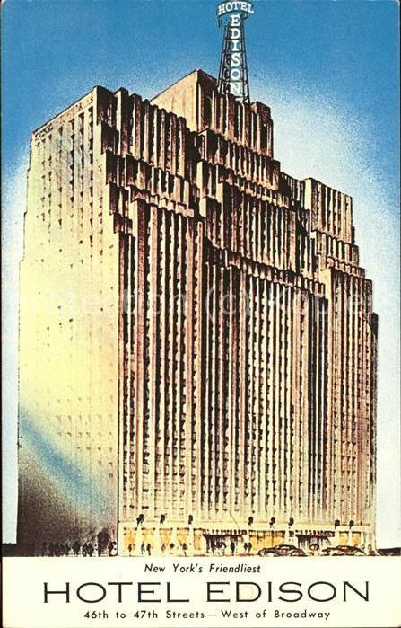 New York City Hotel Edison