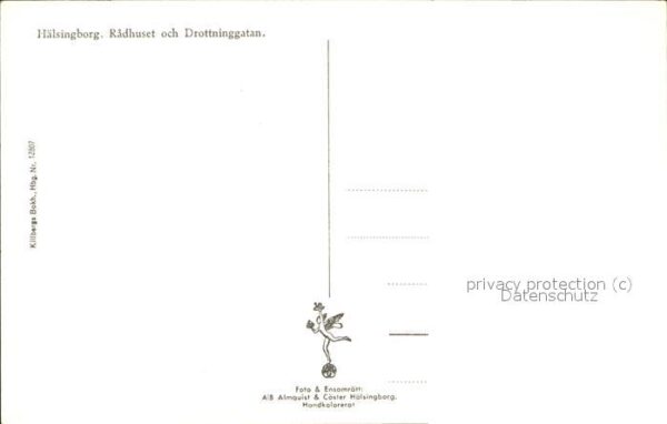 Haelsingborg Radhuset och Drottninggatan – Bild 2